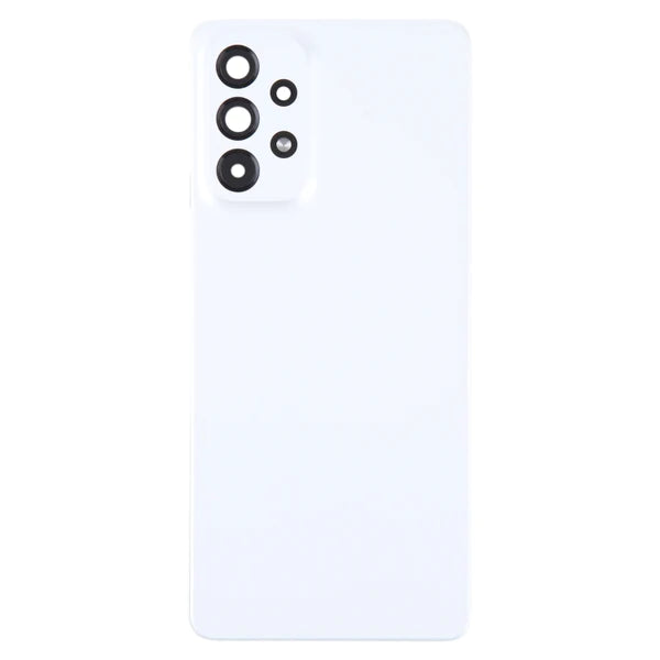 Rear Glass Back Cover With Camera Lens For Samsung Galaxy A32 5G White